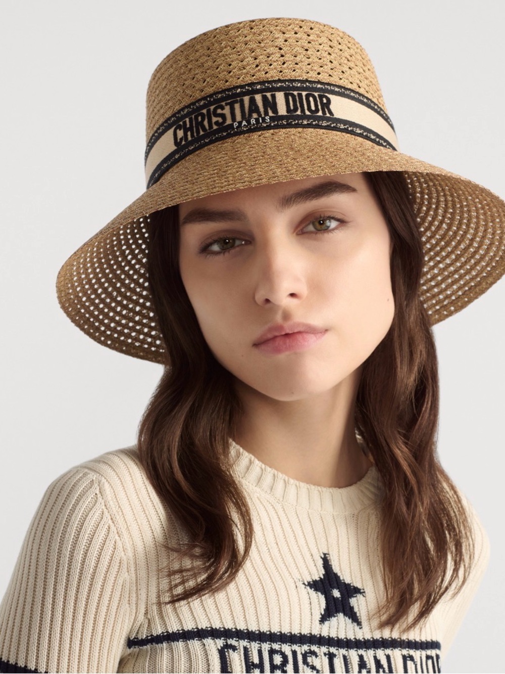 Dior D-Bobby Large Brim Hat